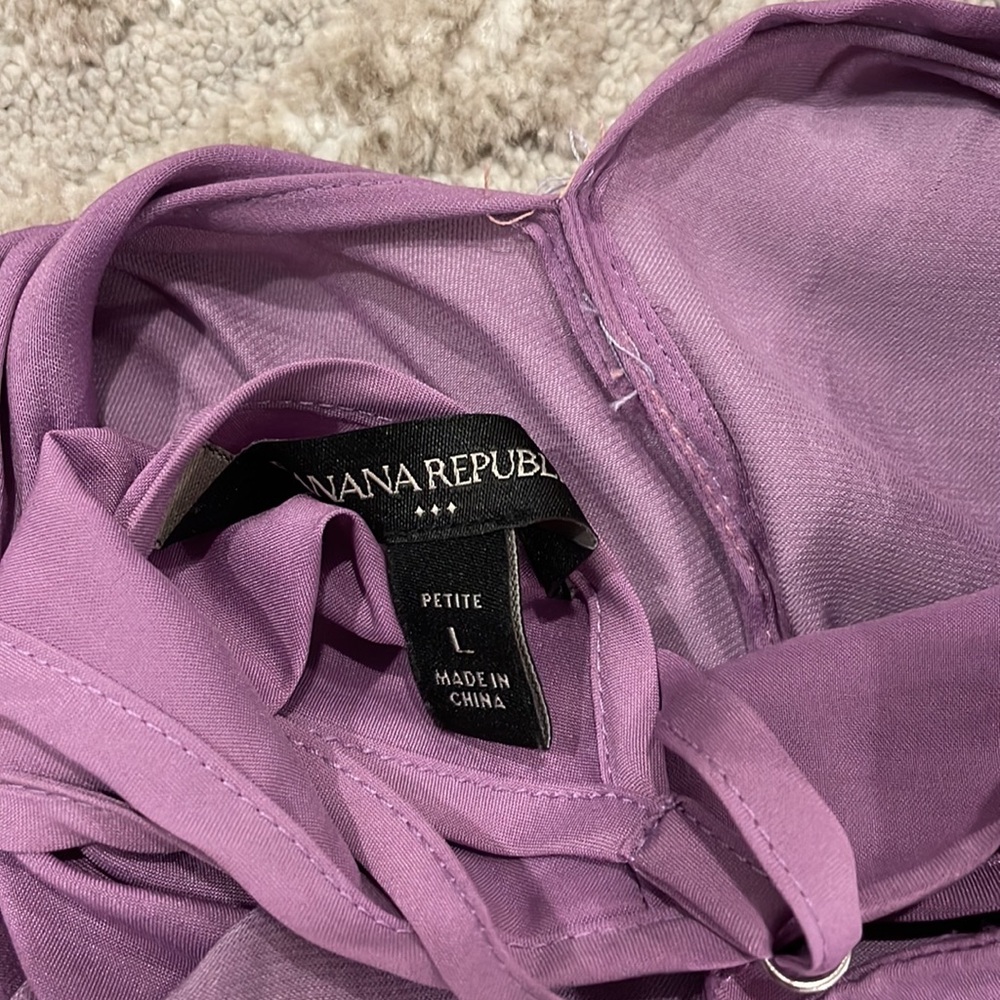 Banana Republic Mauve Purple Midi Dress - Picture 5 of 8
